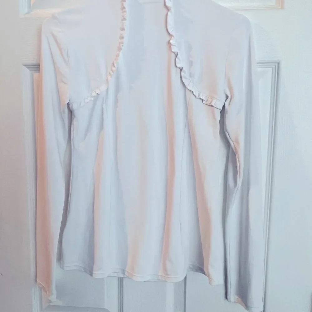 Lilly Pulitzer Luxletic Top S : XS 14.5 inches arm pit to arm pit - Picture 4 of 5